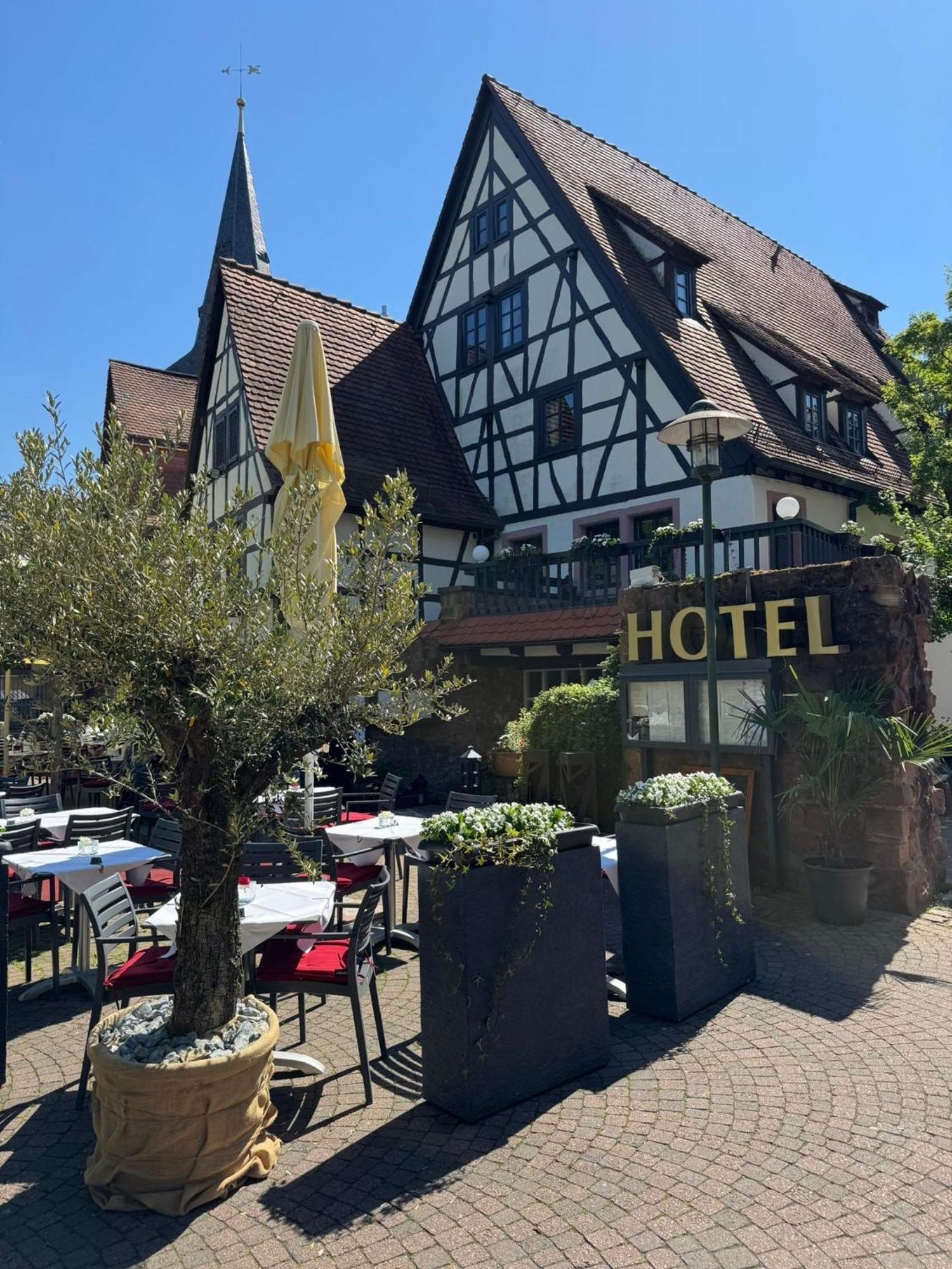 Hotel Restaurant Altes Badhaus Eberbach  Exterior photo